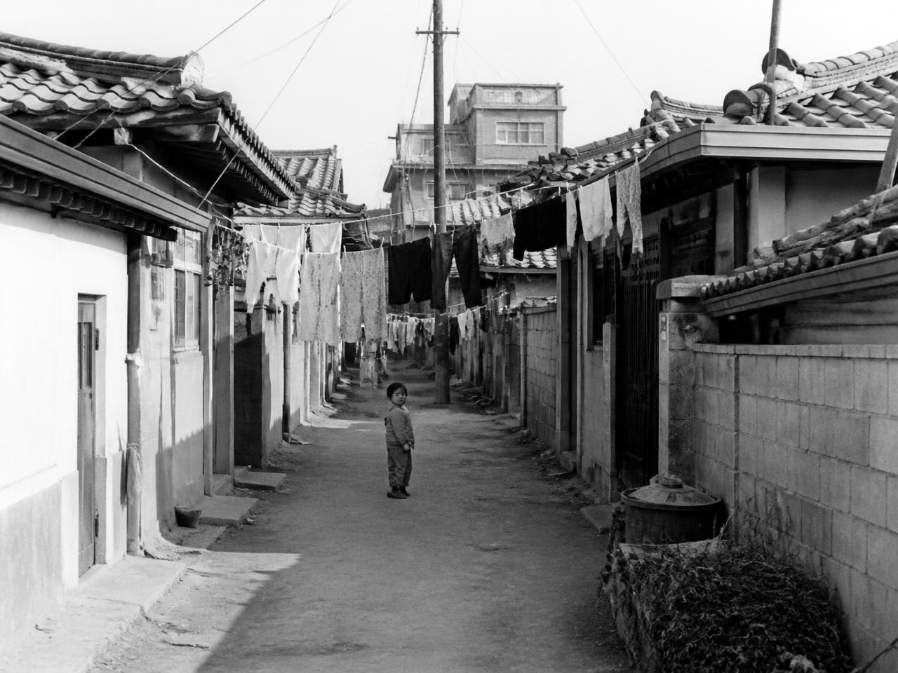 복원된 1968년 서울 골목 기록 사진